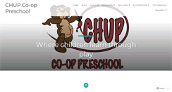 Desktop Screenshot of chuppreschool.com